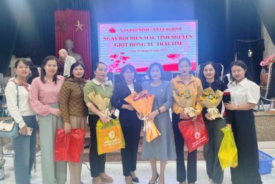 NGÀY HỘI HIẾN MÁU TÌNH NGUYỆN – GIỌT HỒNG TỪ TRÁI TIM