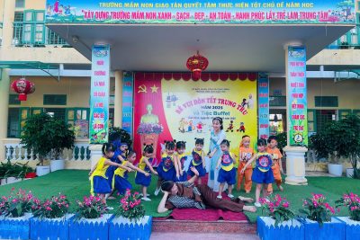 BÉ VUI ĐÓN TẾT TRUNG THU- TRƯỜNG MẦM NON GIAO TÂN