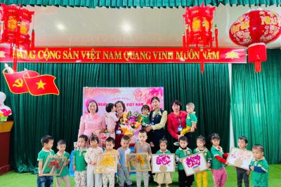 DỰ ÁN ” TRAO GỬI YÊU THƯƠNG”- CHÀO MỪNG 20/11- Khối nhà trẻ