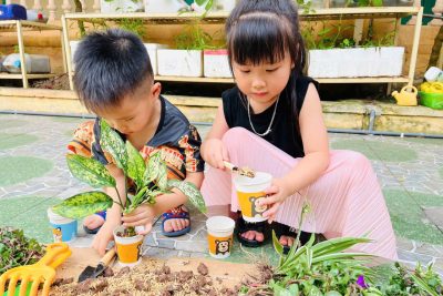TRƯỜNG MẦM NON GIAO TÂN HƯỞNG ỨNG NGÀY TRÁI ĐẤT 22/04/2026